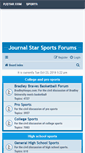 Mobile Screenshot of pjstarforums.com